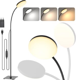 Mojimdo Stehlampe, (3 Farben und 10...