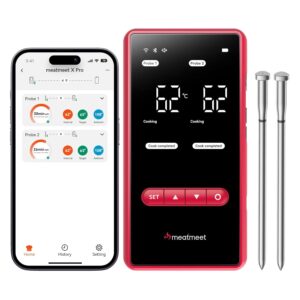X Pro Fleischthermometer kabellos m...