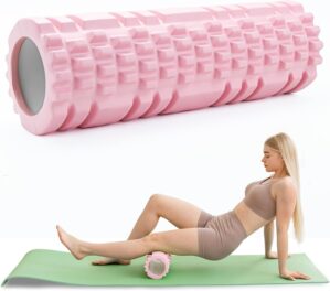 Pilatesrolle inkl. Yogasäule, rosa...