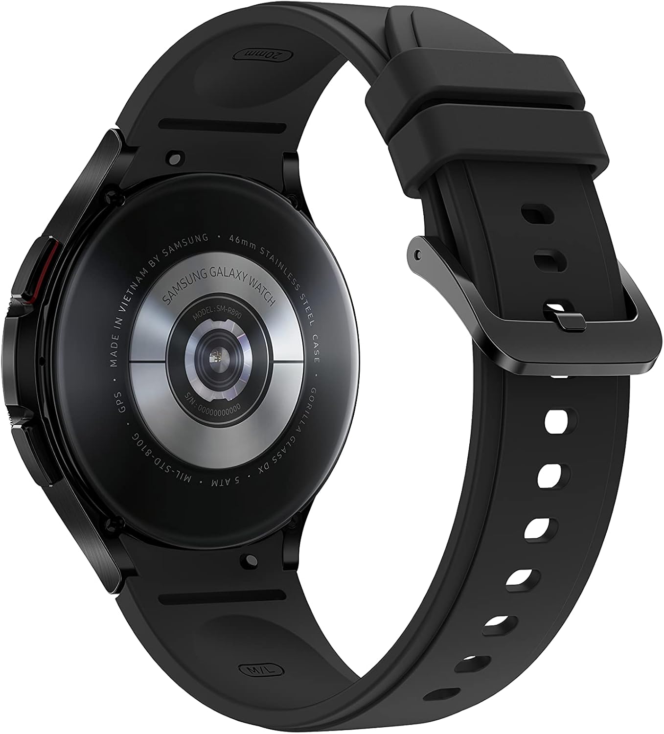 Samsung Galaxy Watch4 Classic, runde Bluetooth-Smartwatch, Wear OS, drehbare Lünette, Fitnessuhr, Fitness-Tracker, 46 mm, schwarz (deutsche Version) – Bild 4