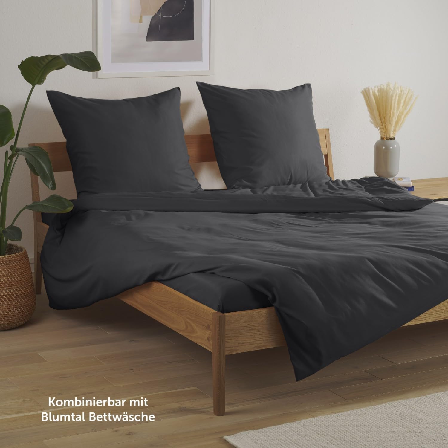 Blumtal Gewichtsdecke 135 x 200 cm – Entspannungsdecke mit Außenmaterial aus 100 % Baumwolle – Gewichtsdecke 6 kg – Therapiedecke mit Glasperlenfüllung/Schlafdecke – Anti-Stress-Gewichtsdecke – Bild 5