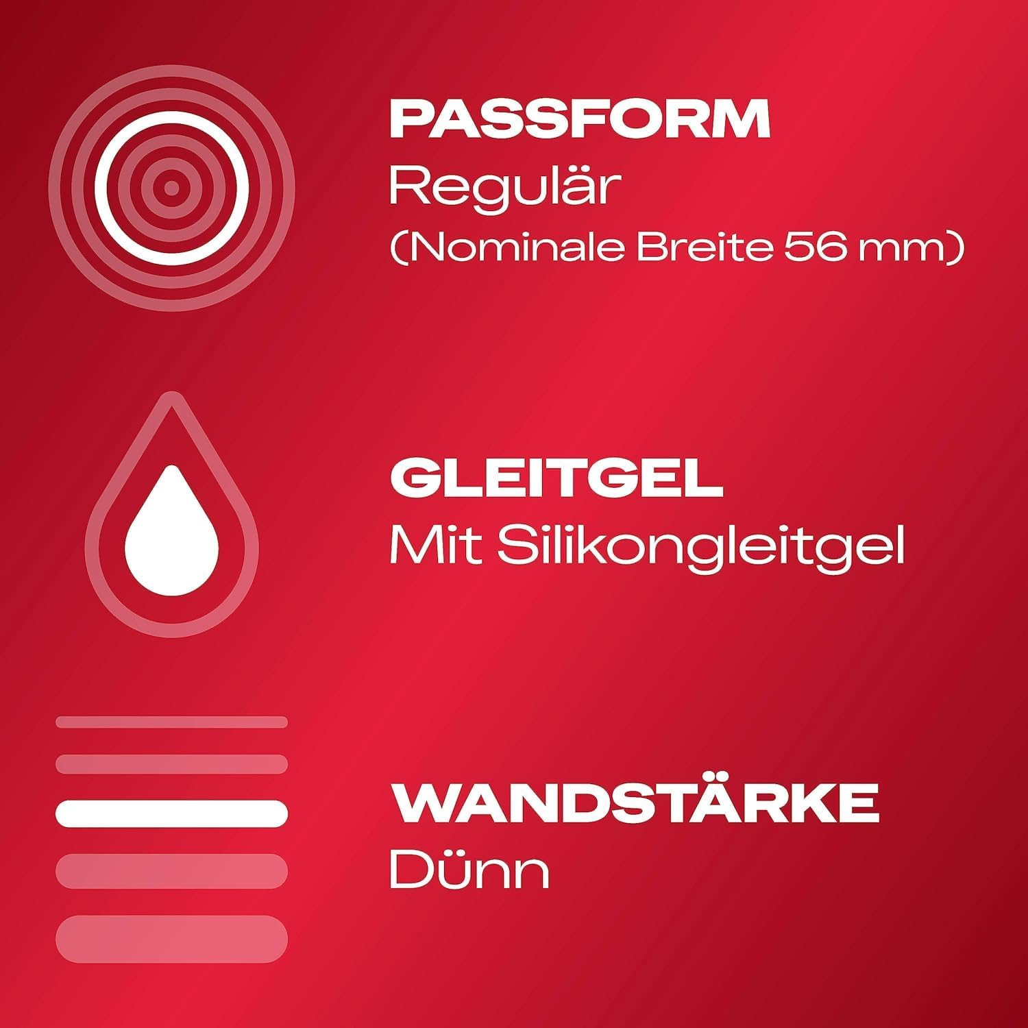 Durex Real Feel Classic Kondome. Perfekte Passform & einfaches Abrollen, dünn, geschmiert, transparent, angenehmer Geruch, 40 Stück (1 x 40 Stück) – Bild 2