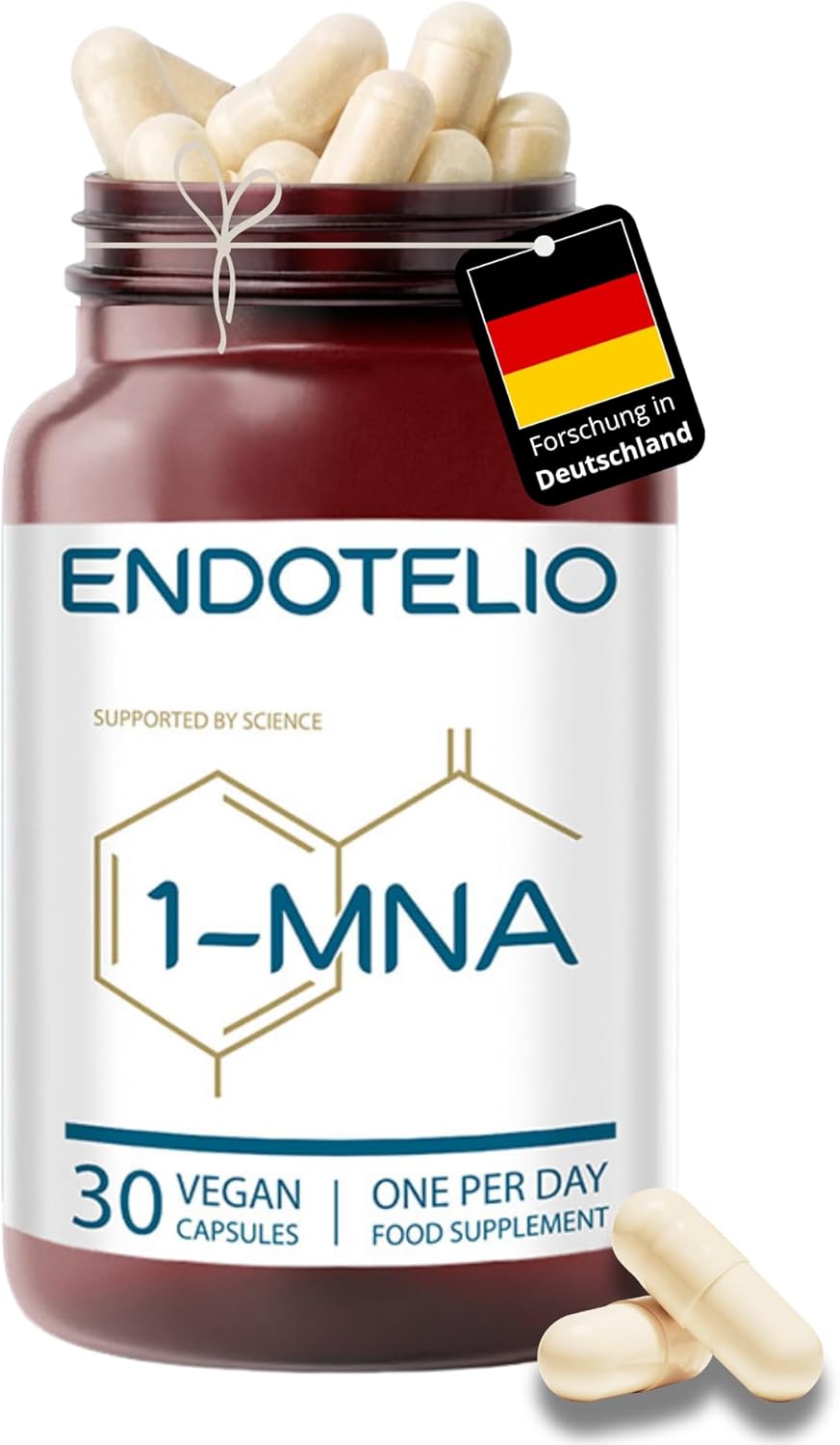 1-MNA, optimierendes NAD+, Anti-Aging, Biohacking-Ergänzung, Sirtuin-Aktivator, Unterstützung der Zellgesundheit, 30 Kapseln