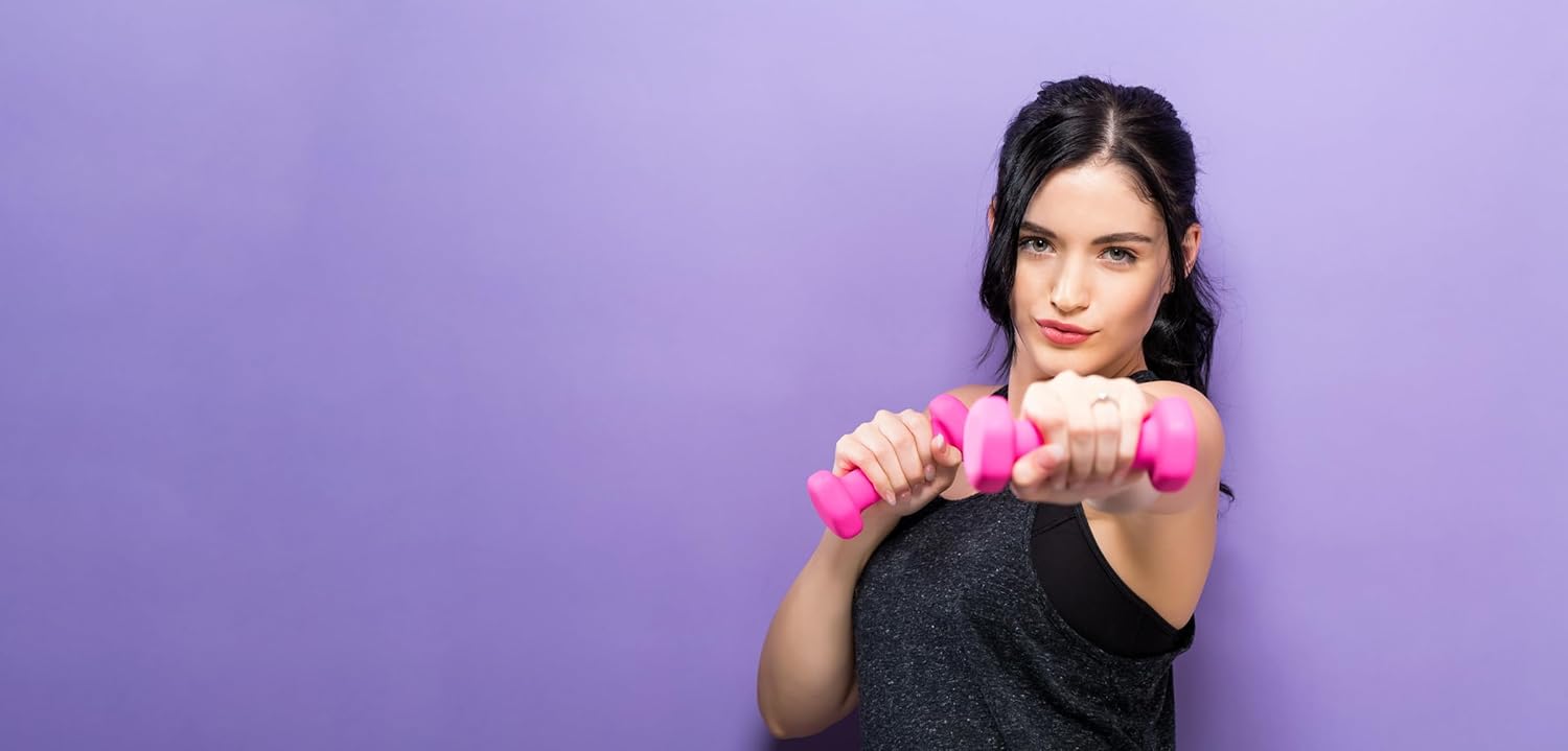 Rutschfeste Neopren-Hanteln für Fitnessstudios und Heimgymnastik von 0,5 bis 6 kg, paarweise oder einzeln – Bild 5
