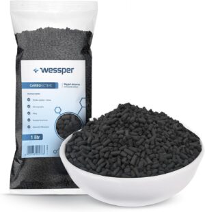 Wessper 1 Liter Aktivkohlepellets 3...