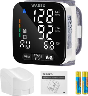 WADEO Digitales Handgelenk-Blutdruc...