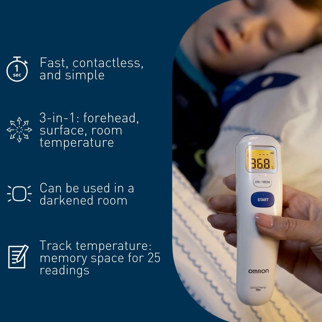 Omron Gentle Temp 720 Kontaktloses Thermometer – Bild 3