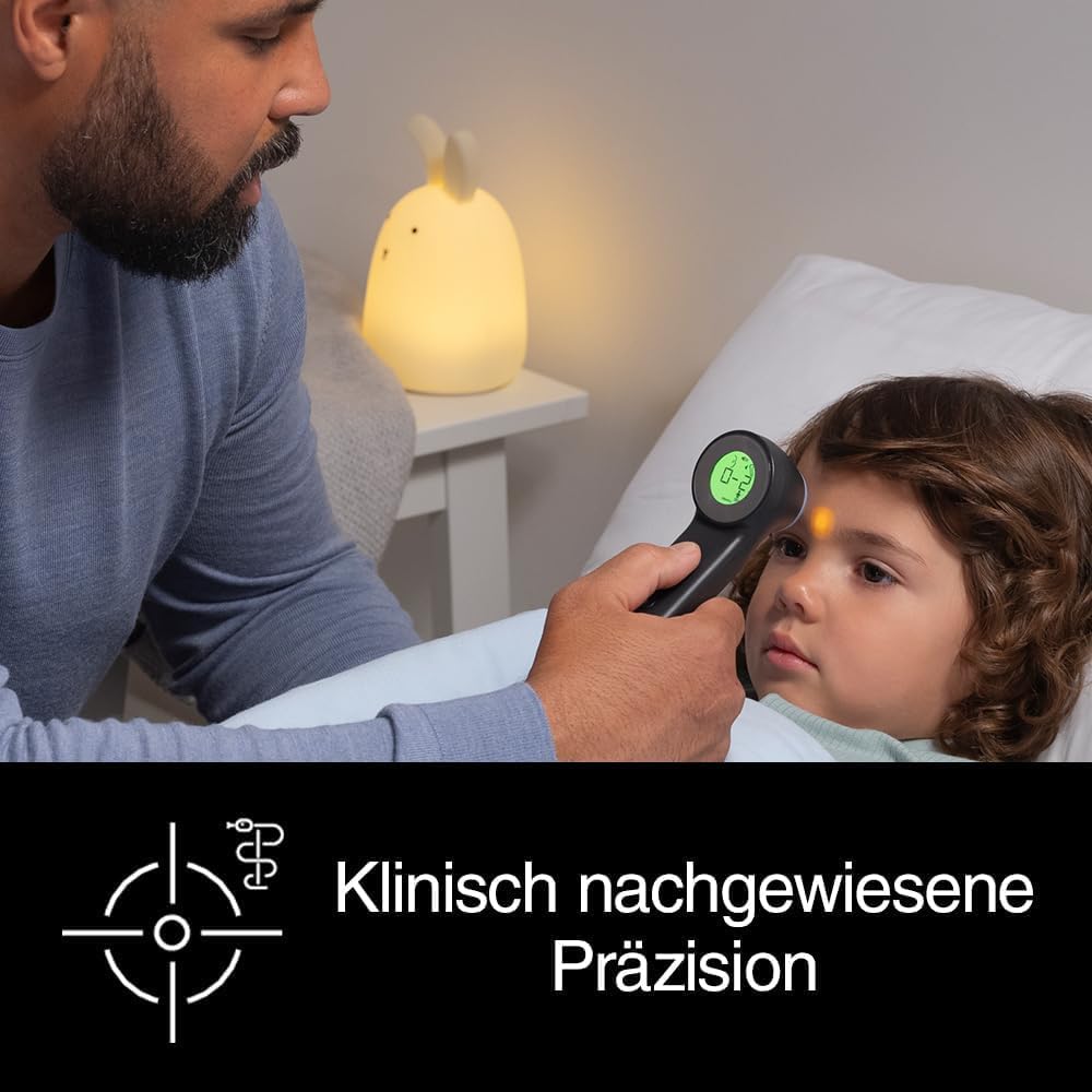 Braun Sensian 7 Kontaktloses Stirnthermometer, Age Precision-Technologie, 3-in-1, farbcodierte Digitalanzeige, geeignet für Babys und Kinder, die Marke Nr. 1 bei Ärzten (1), BNT400 – Bild 5