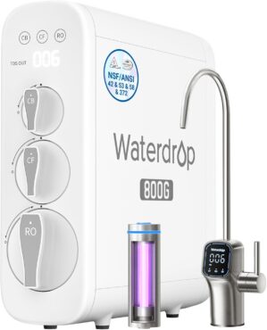 Waterdrop-Umkehrosmosesystem, 800 G...