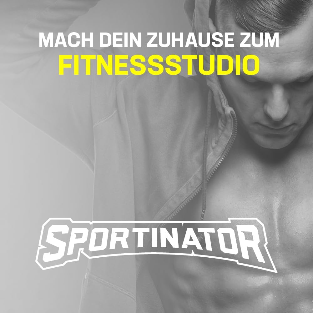 SPORTINATOR® Hantelset „Machine“ 20 kg mit Koffer – Effektives Ganzkörpertraining zu Hause oder unterwegs. Hochwertiges Gusseisen und legierter Stahl für maximale Haltbarkeit – Bild 7