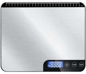 Digitale Küchenwaage mit LCD-Displ...