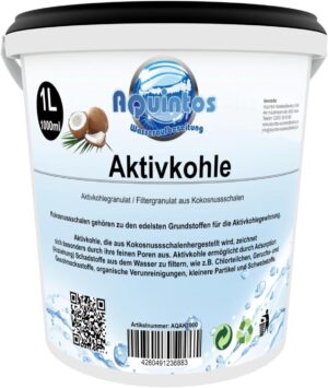 Aktivierter Kokoskohlefilter zur Wa...