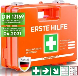 WERKSTEIN Erste-Hilfe-Set mit Wandh...