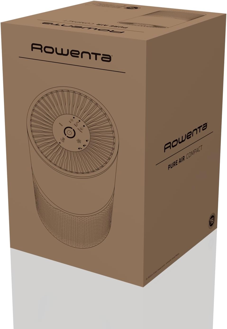 Rowenta PU2221F0 Pure Air Kompakter Luftreiniger für Zuhause, hocheffiziente Luftreinigung, bis zu 52 m², 3-in-1-Filterung, HEPA Allergy+, Echtzeit-Luftqualitätsanzeige, Schwarz/Blau – Bild 8