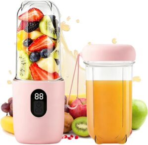 Tragbarer Mixer, 500 ml Smoothie Ma...