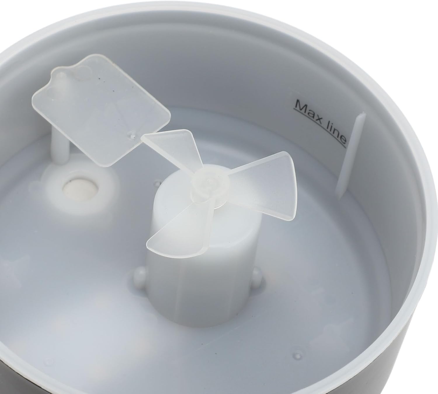 Cannon Luftbefeuchter mit Timer für Schlafzimmer, Cannon Aromatherapie Luftbefeuchter Diffusor, Aromatherapiegerät für ätherische Öle mit bunten LED-Lichtern, klein (schwarz) – Bild 6