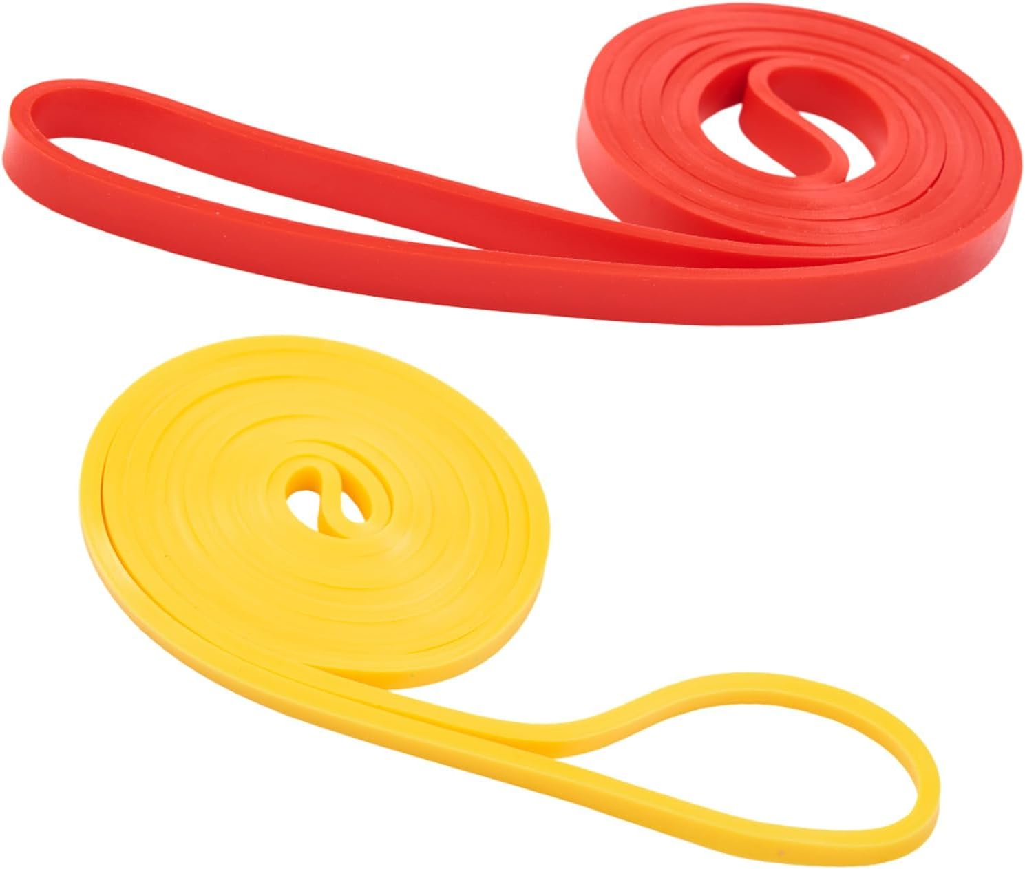 2 Stücke Widerstandsband, 5-35lb 100% Latex Widerstandsband, Einzelpack Gymnastikband, Widerstandsband, Krafttraining, Fitnessband, Gummiband Sport für Reha-Übungen, Yoga, Pilates, Krafttraining – Bild 7