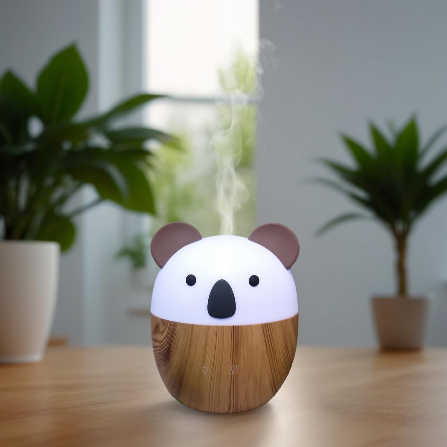 Zen'Arôme Woofie Diffusor für ätherische Öle, Ultraschall-Aromatherapie-Diffusor für kaltes Wasser, elektrischer USB-2-Diffusionsmodus, automatische Abschaltung, LED-Beleuchtung, leise und kompakt – Bild 11