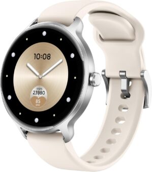 Smartwatch Damen Herren rund 1,27 Z...