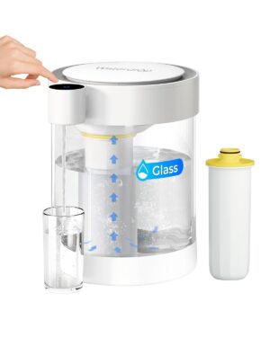 Waterdrop Glass wiederaufladbarer e...