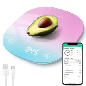 arboleaf Küchenwaage mit App 10 kg...