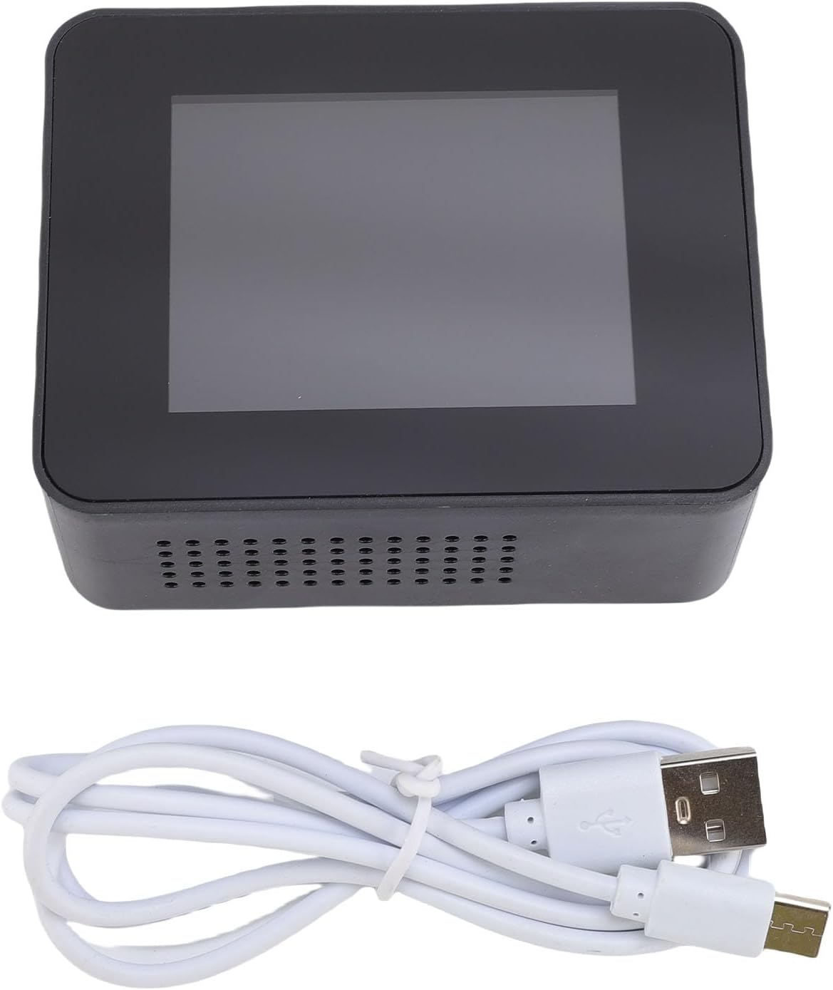 Interaktiver Luftqualitätsmonitor mit Farbdisplay, WLAN-Thermometer und Hygrometer für Smart App, 12 Funktionen, Alarmfunktion, CO2-Detektor für Zuhause und Büro, tragbar (schwarz) – Bild 6