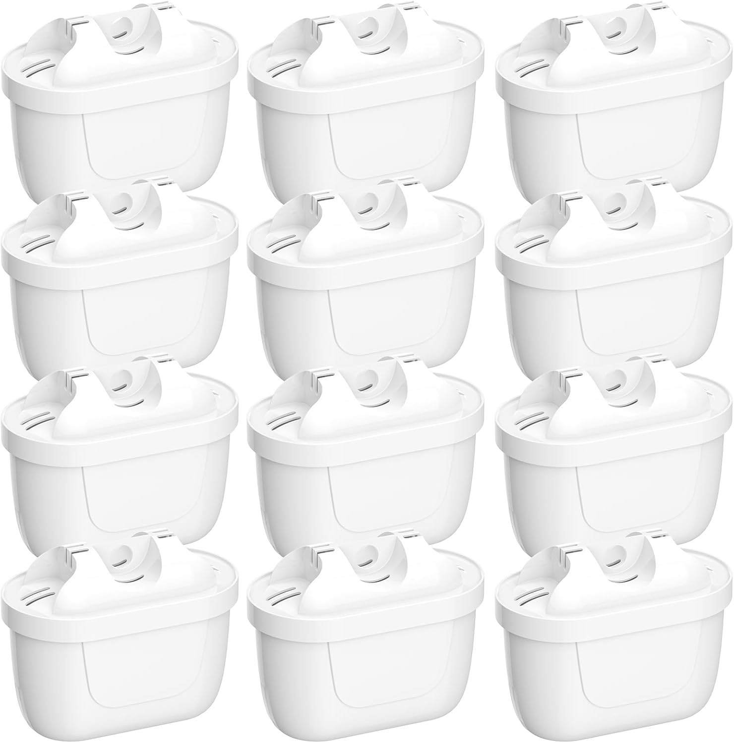 12 Stück Wasserfilterkartuschen kompatibel mit Brita Maxtra+, Filterkartuschen Ersatz für Brita Maxtra Plus, Style, Marella, Elemaris XL, Aluna Wassertank – Bild 9