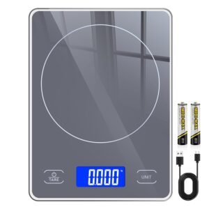 Digitale Küchenwaage mit 15 kg Tra...