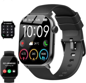 Smartwatch Herren Damen, 1,96″...