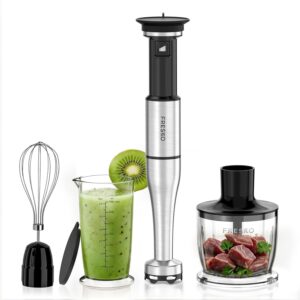 FRESKO Stabmixer 1000 W mit Zubehö...