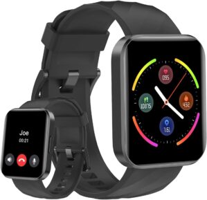 HUAKUA Smartwatch mit Telefonfunkti...