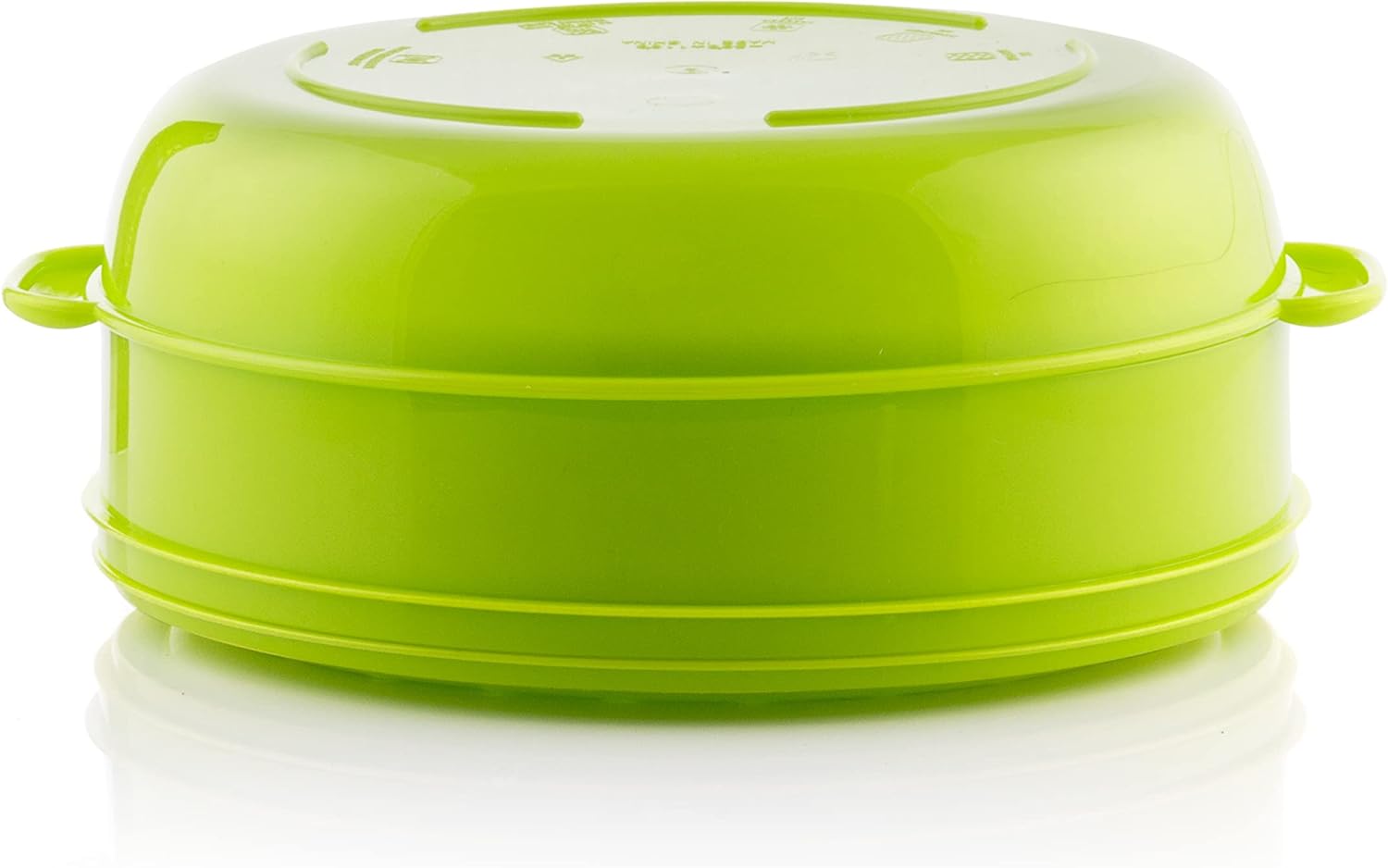 InnovaGoods Fresh Mikrowellen-Doppeldampfgarer, Grün, 22 x 12/17 cm – Bild 5