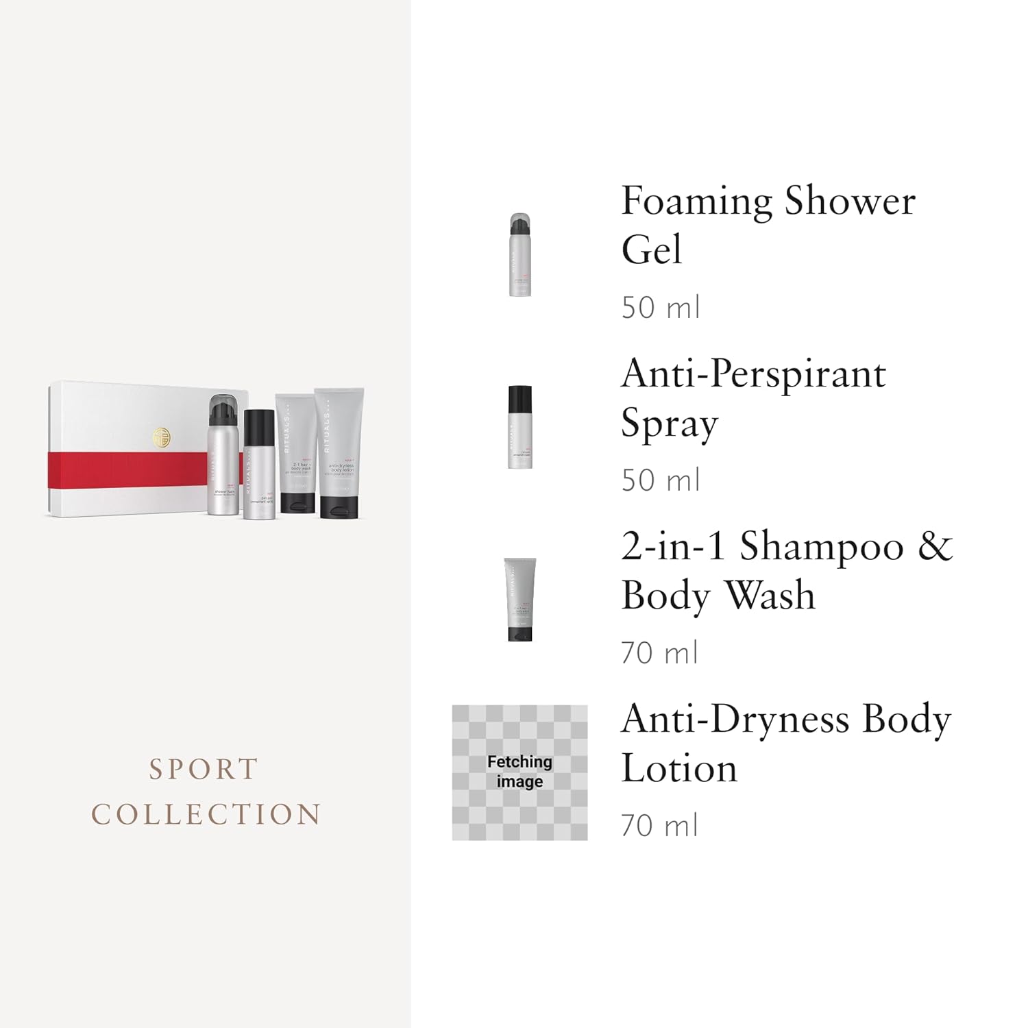 RITUALS Pflegeset für Männer – hochwertige Produkte aus der Homme-Kollektion, einschließlich Duschschaum, Shampoo & Duschgel, Antitranspirant-Spray und Körperlotion – klein – Bild 3