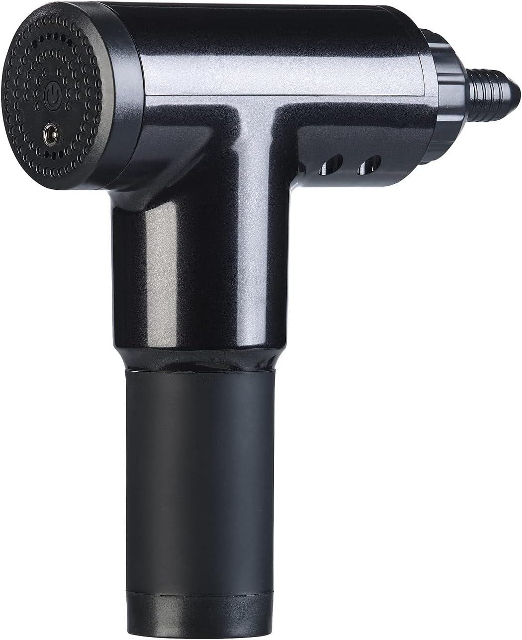 newgen Medicals Massagepistolen: Akku-Handmassagegerät mit 4 Aufsätzen & 6 Stufen, 2Ah, 24 Watt (Fitness-Massagegerät, Massagehammer, Pistole) – Bild 8