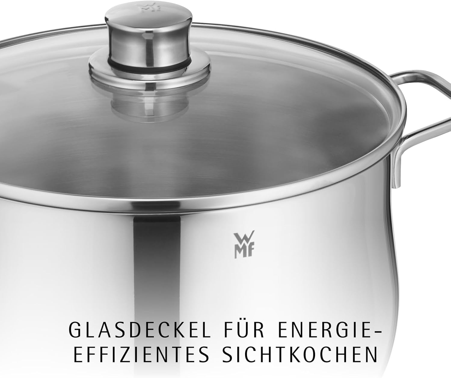 WMF Diadem Plus 5-teiliges Induktions-Kochtopf-Set mit Glasdeckel, Cromargan-Edelstahl poliert, Induktions-Topf-Set, unbeschichtet – Bild 3