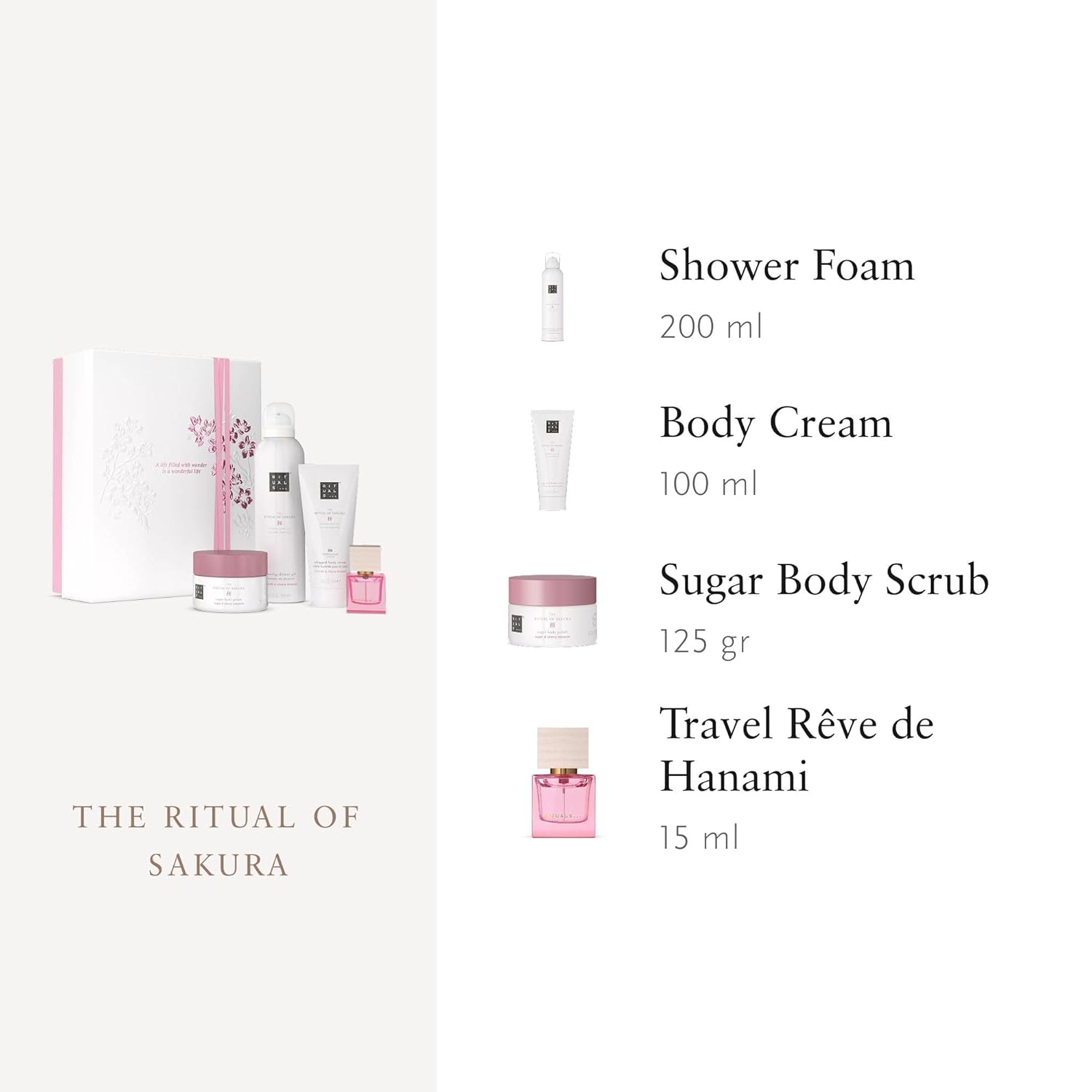 RITUALS The Ritual of Sakura Geschenkset Medium – Geschenkbox mit Körperpflegeprodukten mit Reismilch und Kirschblüten – Bild 3