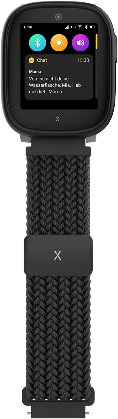 Xplora X6 Play, wasserdichte Handyuhr für Kinder (mit SIM-Karte), 4G, Anrufe, Nachrichten, Schulmodus, SOS-Funktion, GPS, Kamera, Schrittzähler (schwarz) – Bild 4