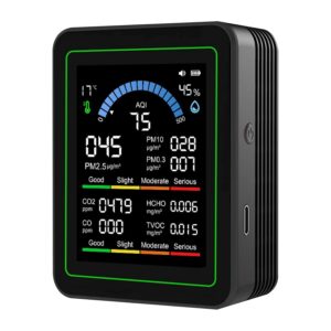10-in-1-Luftqualitätsmonitor mit 2...