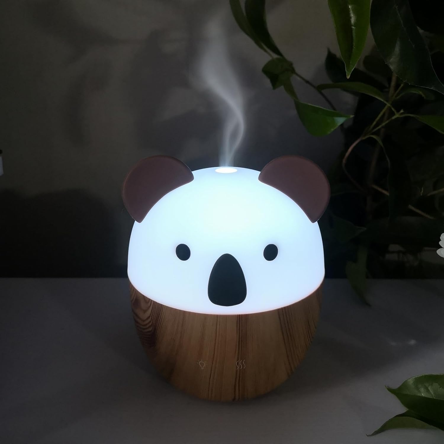 Zen'Arôme Woofie Diffusor für ätherische Öle, Ultraschall-Aromatherapie-Diffusor für kaltes Wasser, elektrischer USB-2-Diffusionsmodus, automatische Abschaltung, LED-Beleuchtung, leise und kompakt – Bild 12
