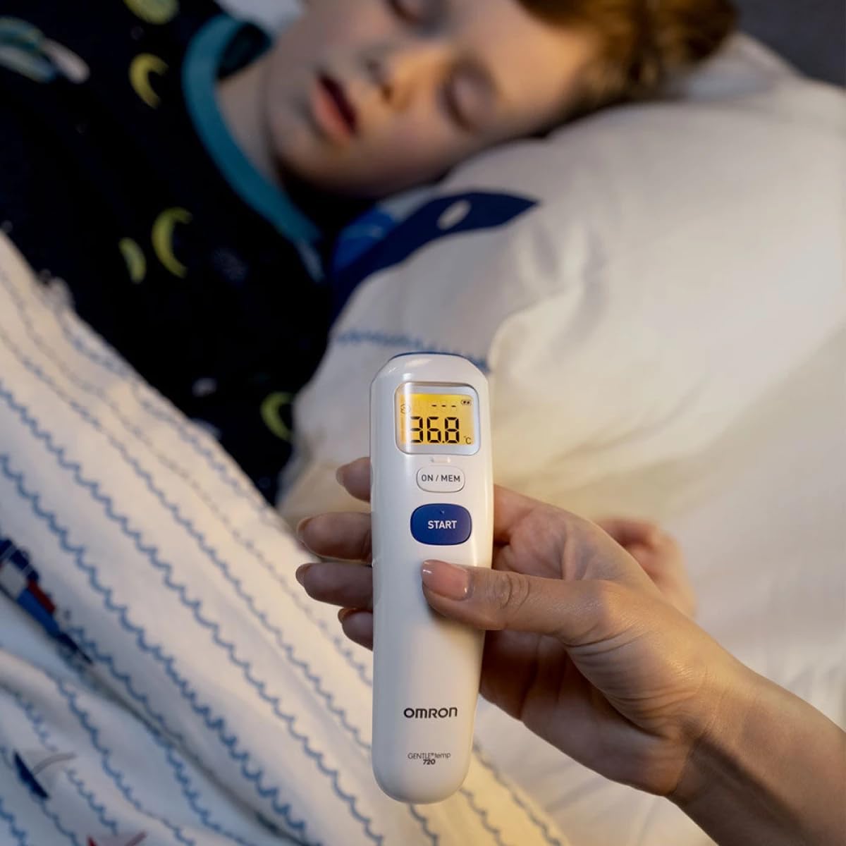 Omron Gentle Temp 720 Kontaktloses Thermometer – Bild 6