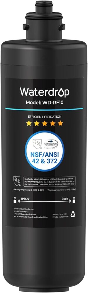 Waterdrop WD-RF10 Wasserfilter, NSF...