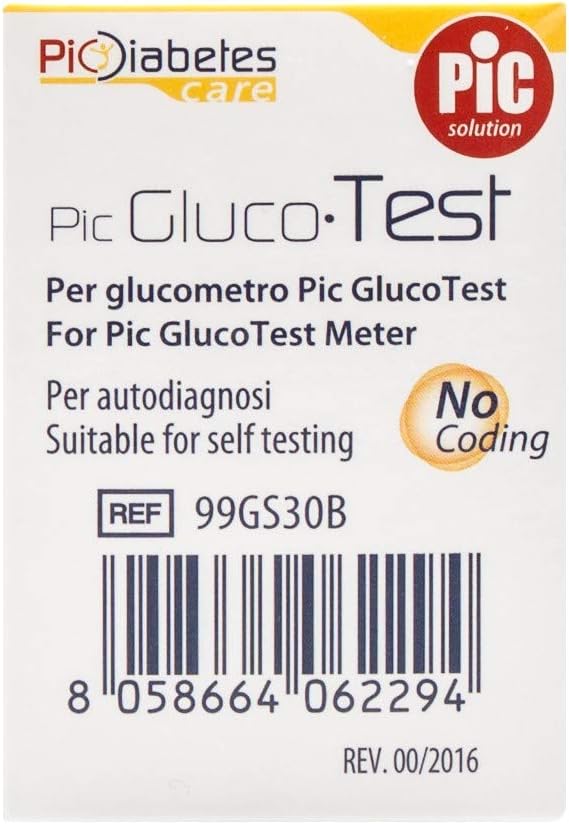 Pic Solution GlucoTest Streifen 25 Stück – Bild 4