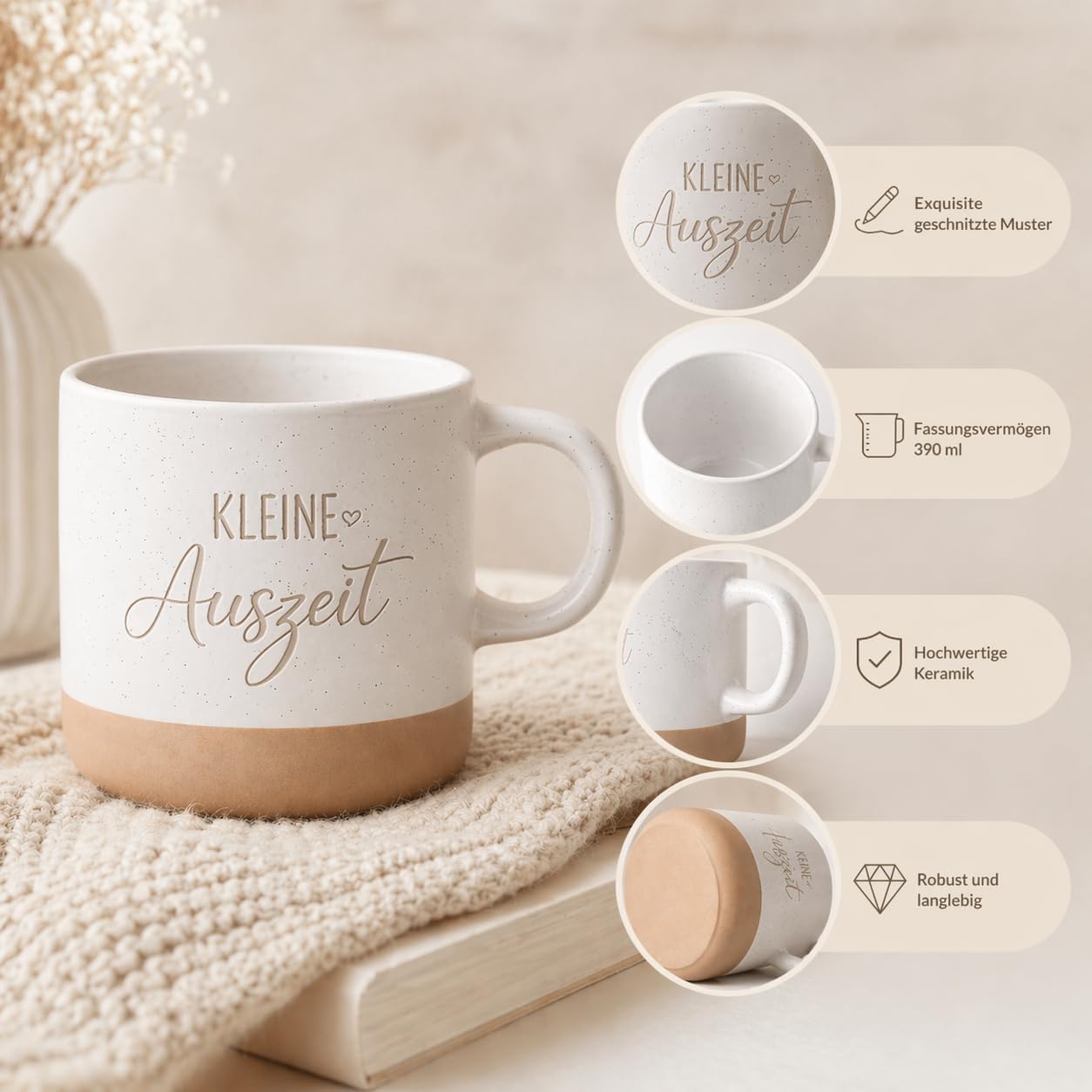 Geschenkset für Frauen – Kleines Auszeit-Wellness-Set, Selbstpflege-Geburtstagsgeschenk für Freundin, Kollegin, Schwester, Mama & Oma, Pink – Bild 3