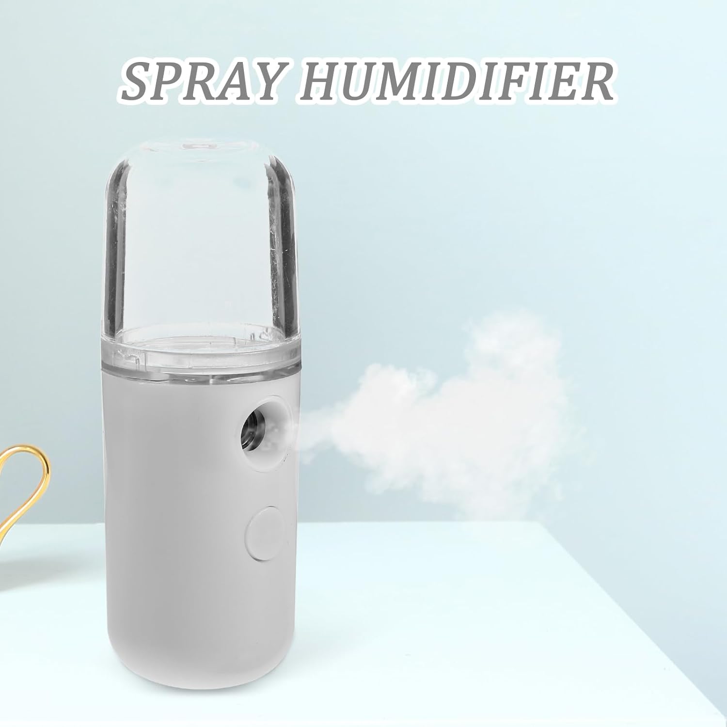 LIFKOME Mini-Luftbefeuchter, tragbarer Luftbefeuchter-Diffusor für Zuhause, Büro, Auto, 10 x 3,5 x 3,5 cm, leicht zu reinigen und zu transportieren – Bild 9