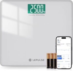 Lepulse S5 Digitale Personenwaage 2...
