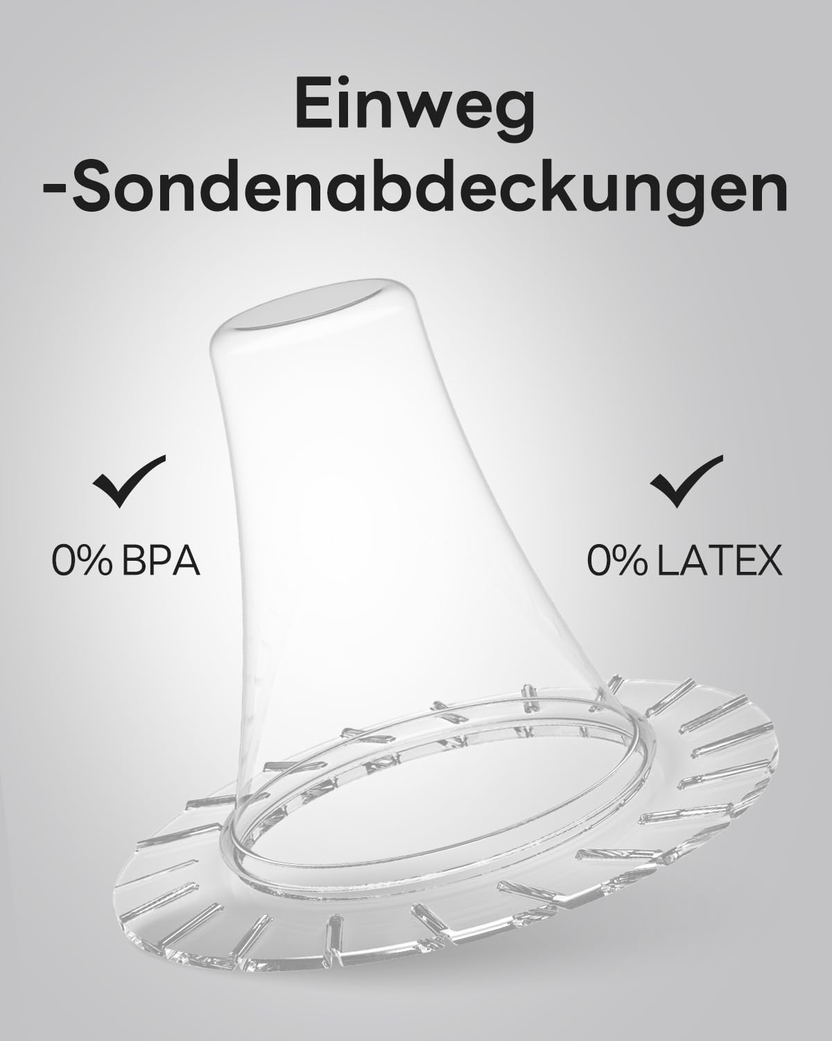 Fieberthermometer Ohr für Erwachsene und Kinder, hochpräzises 1-S-Ergebnis-Ohrthermometer, 30 Speicherabrufe, 3-Farben-Fieberalarm, mit 21 Einweg-Sondenhüllen und Aufbewahrungsbox (LCD transparent) – Bild 2