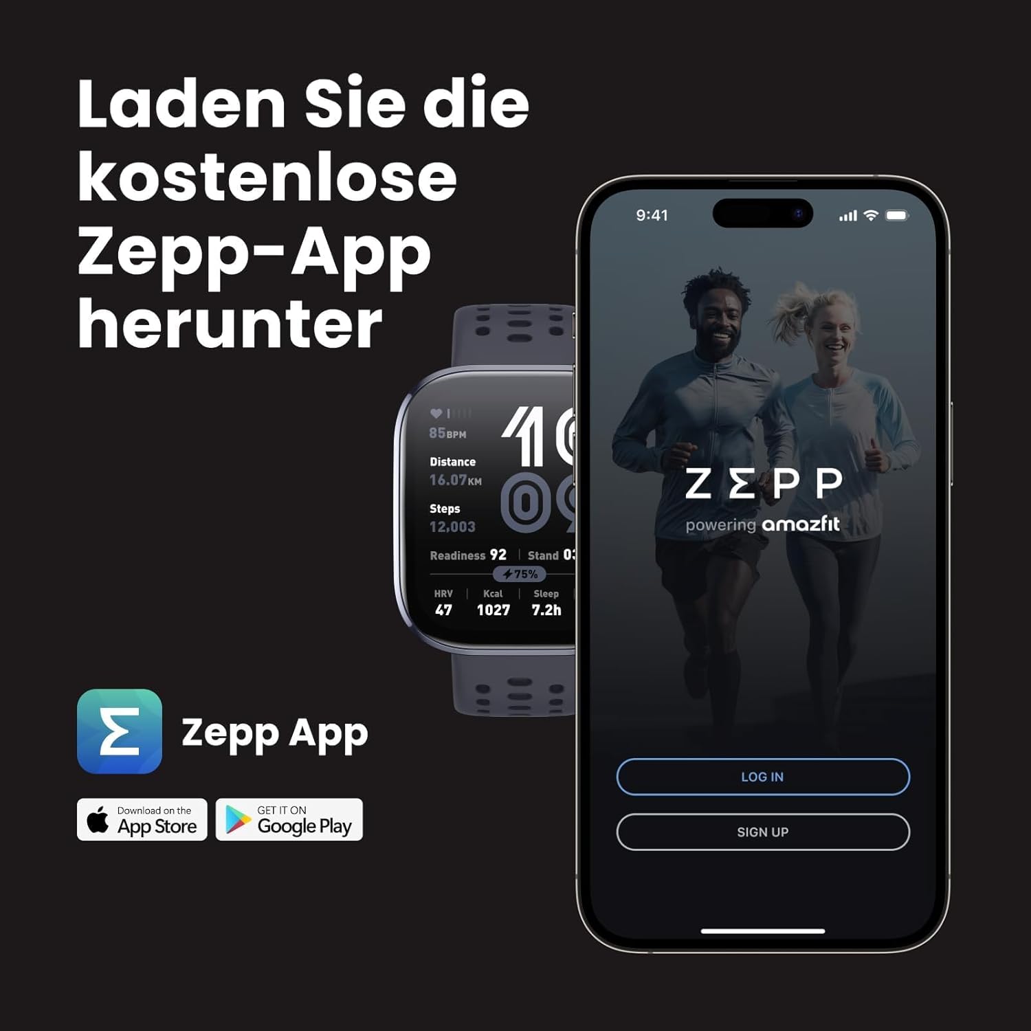 Amazfit Bip 6 Smart Watch 46mm, 14 Tage Akku, 1,97“ AMOLED, GPS & kostenloses Kartenmaterial, AI, Bluetooth Anruf Textfunktion, Gesundheit, Fitness Schlaf-Tracker, 140+ Trainingsmodi, 5 ATM – Bild 6