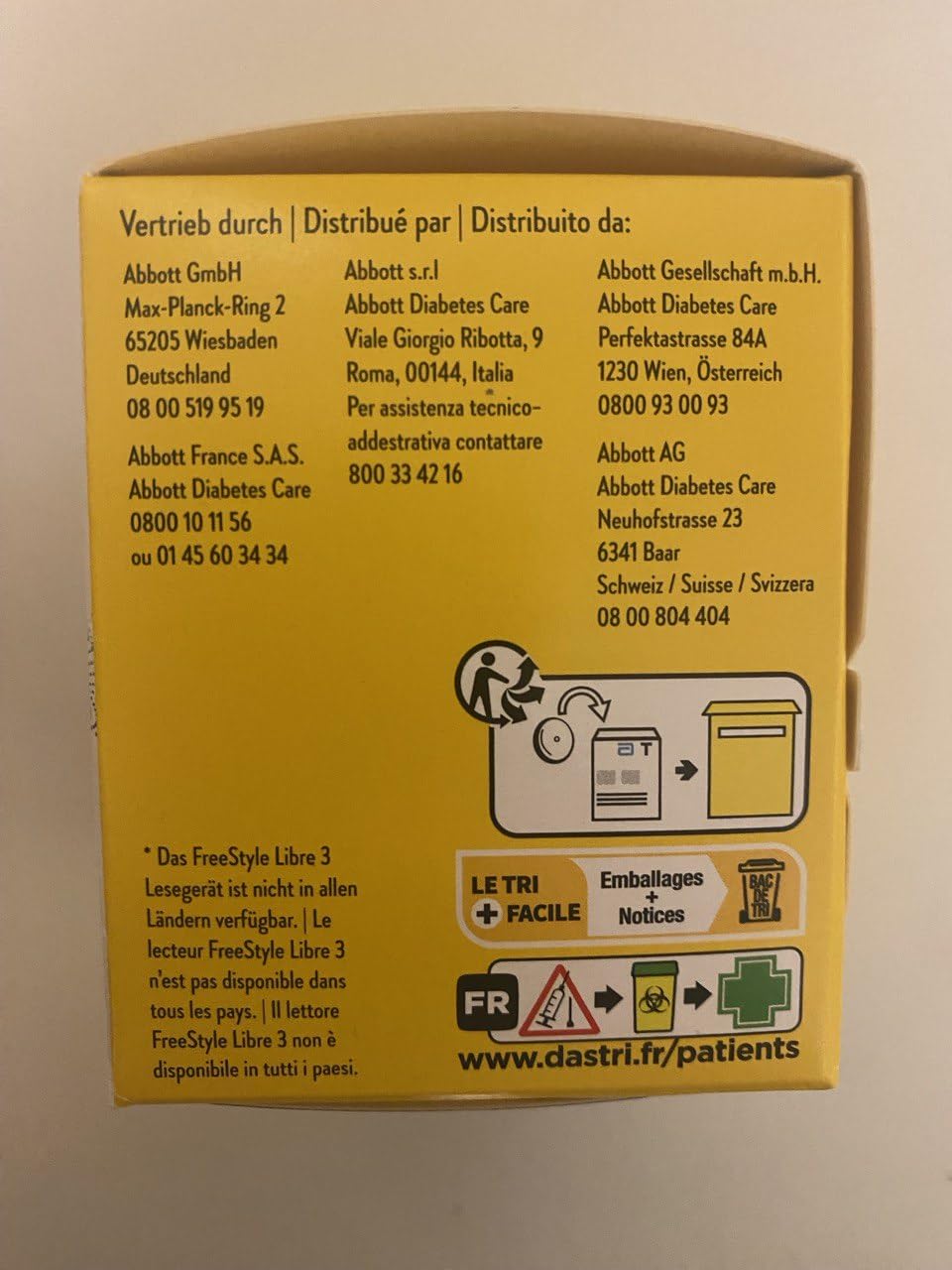 FreeStyle Libre 3 Diabetes Sensor 1 Stück Blutzuckermessgerät Becopa Gutschein einteilig, weiß – Bild 3