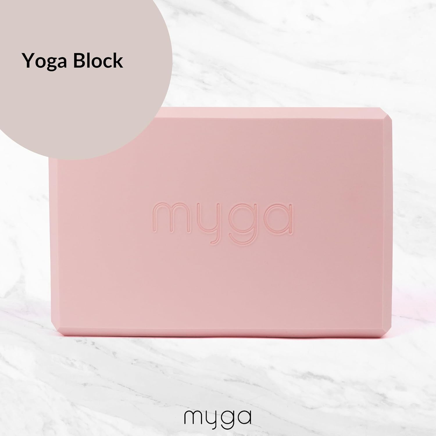 Myga Yoga Starter Kit, Komplettset mit Yogamatte, Yogablock & Gurt, rutschfest & unterstützend, ideal für Anfänger & Zuhause sowie auf Reisen, verschiedene Druckdesigns – Bild 6