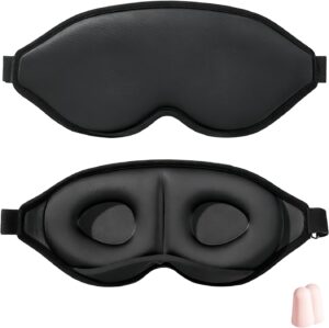 Schlafmaske, Schlafbrille 3D-Augenh...
